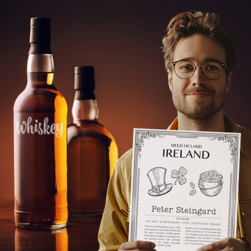 Ein Landgeschenk, veredelt mit einem landestypischen Extra und herzlichen Wünschen zum Geburtstag.