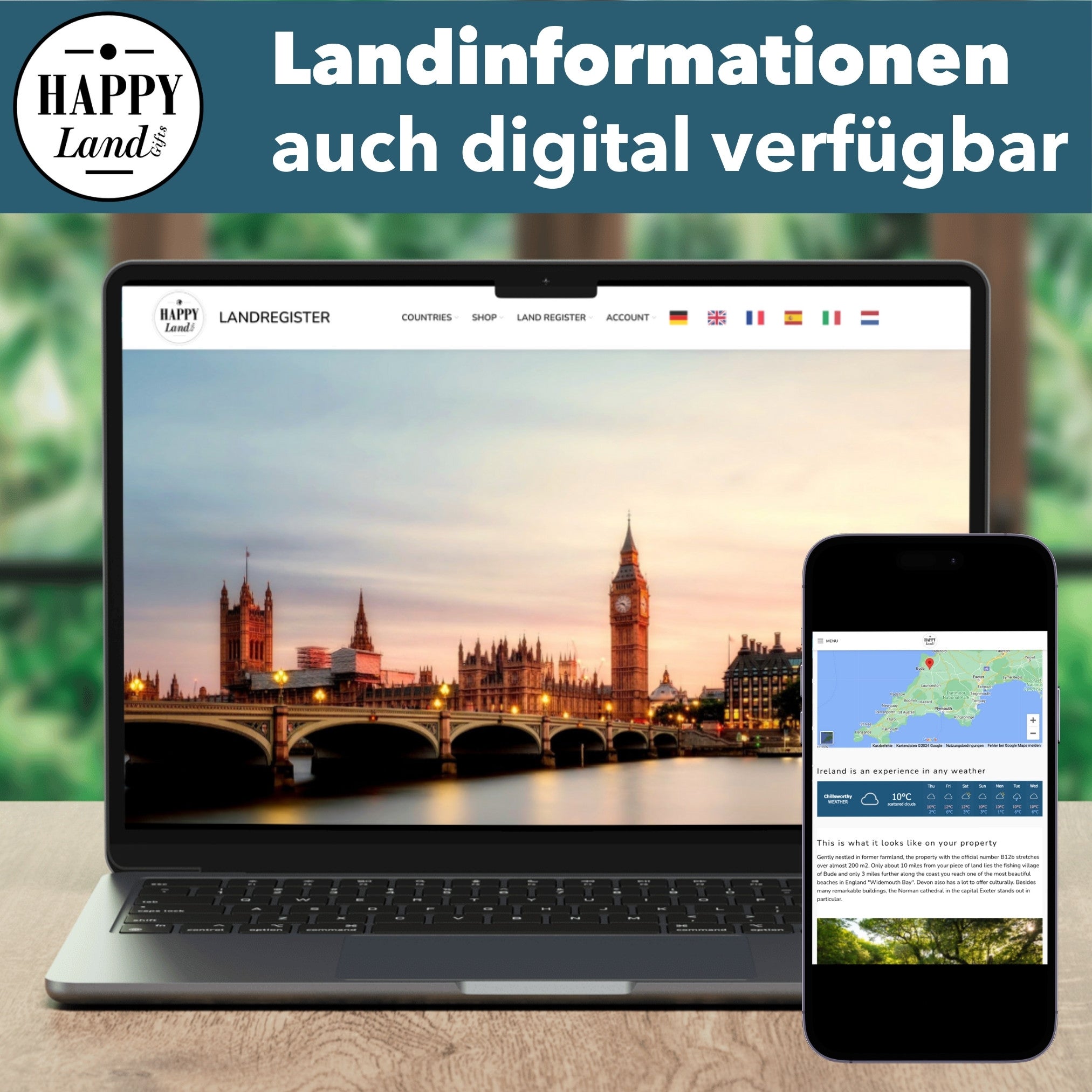 Digitale Landinformationen zu Chilsworthy, Devon – entdecke die Herkunft deines einzigartigen Geschenks aus England.