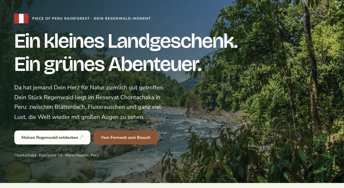 Echte deutsche PER-LandRegister-Seite auf einem freigestellten Laptop