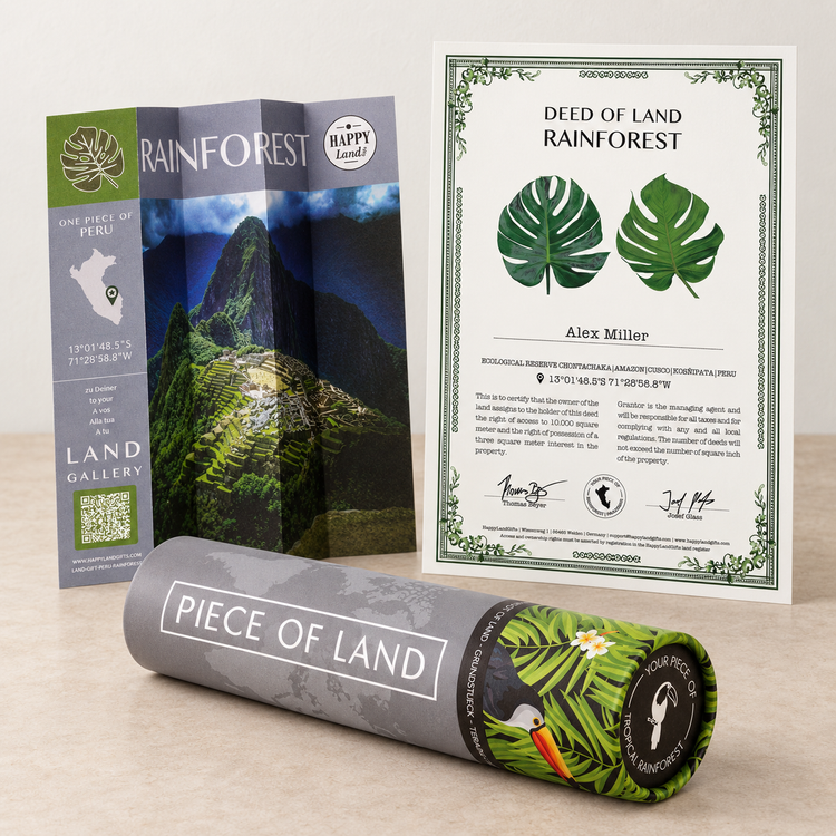 Peruvian rainforest land gift · Premium