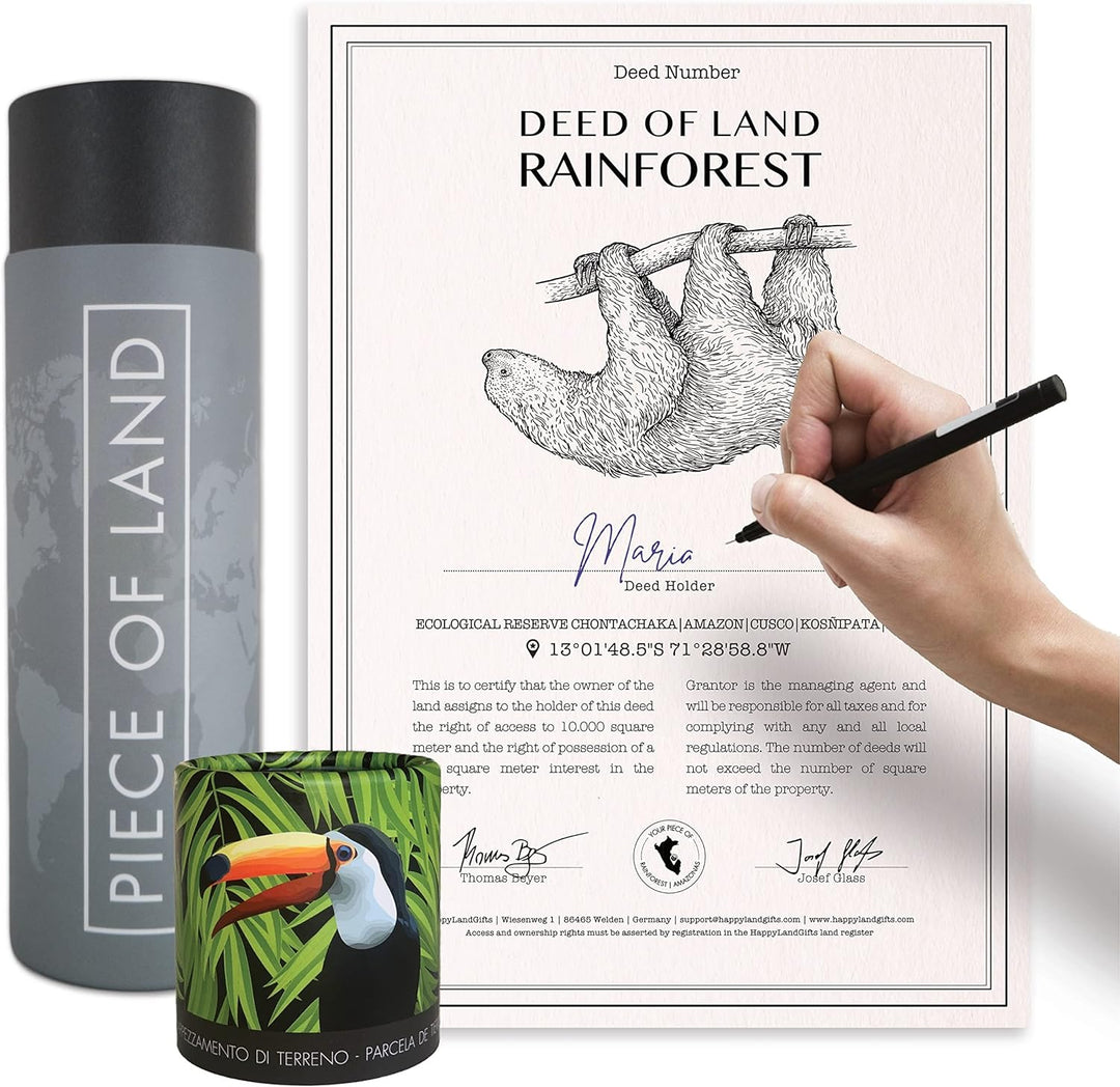 Deed Of Land Rainforest