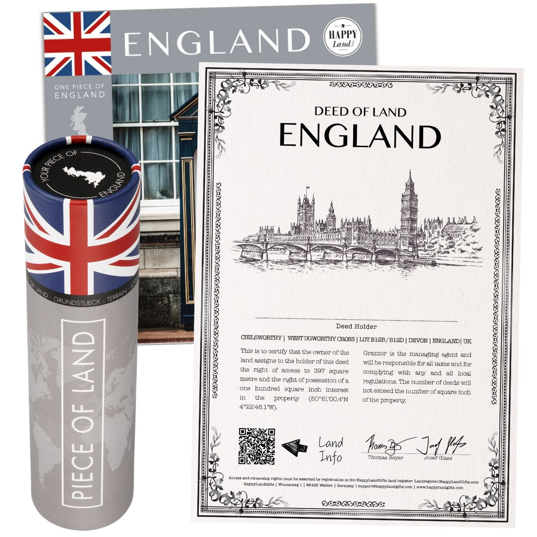 Ein Stück England aus Chilsworthy, Devon – das perfekte britische Geschenk.