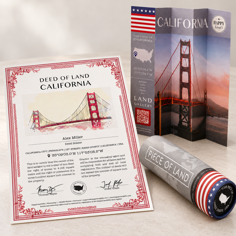 California land gift · Premium