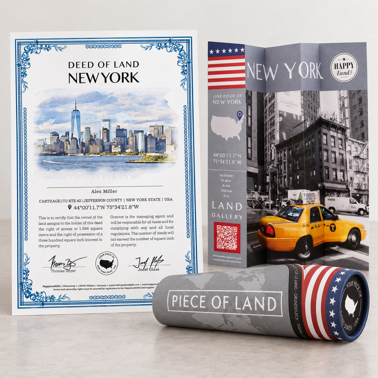 New York land gift · Premium